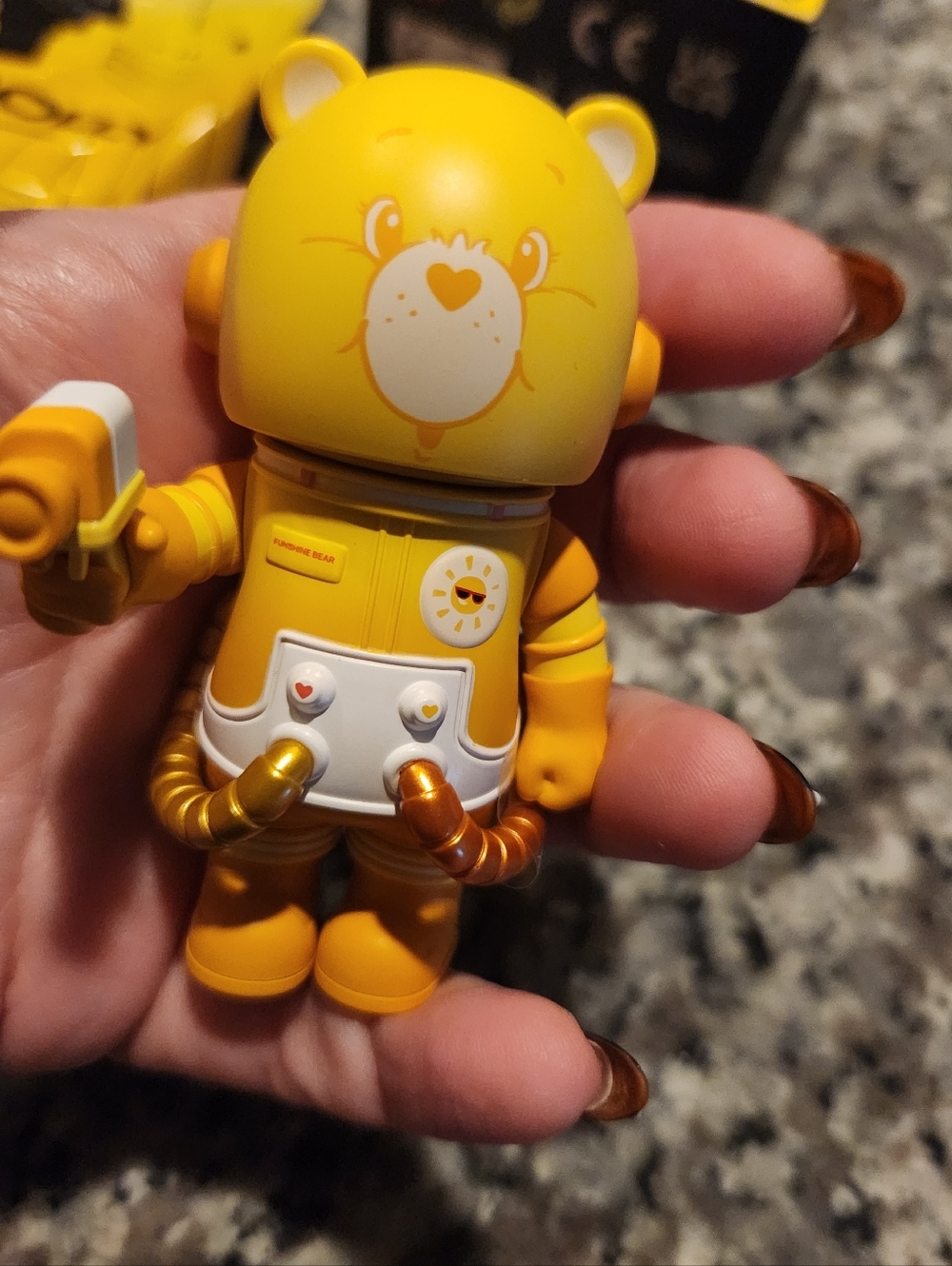 Pop Mart Mega Space Molly Series 4 Funshine Care Bear Blind Box Vinyl Figure - Picture 6 of 10